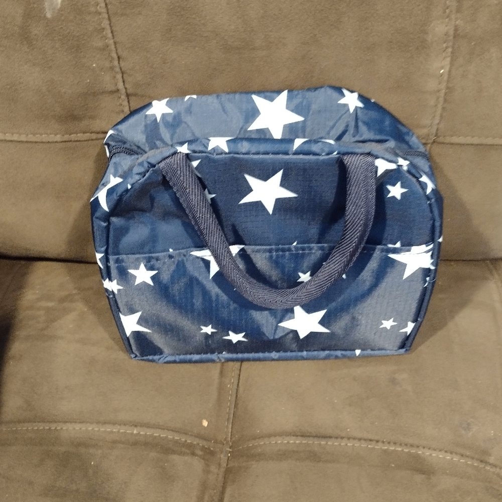 Insulated Lunch Box Covered With Stars